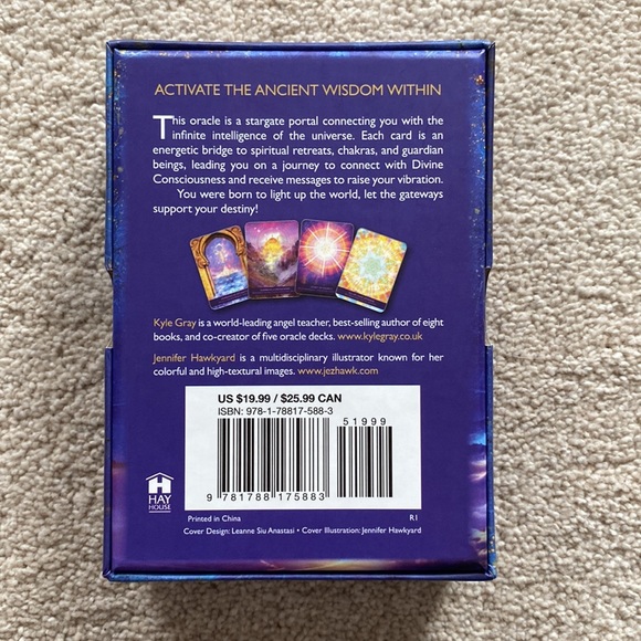 ✨SOLD✨ Gateway of Light Activation Oracle Cards by Kyle Gray - Picture 2 of 10